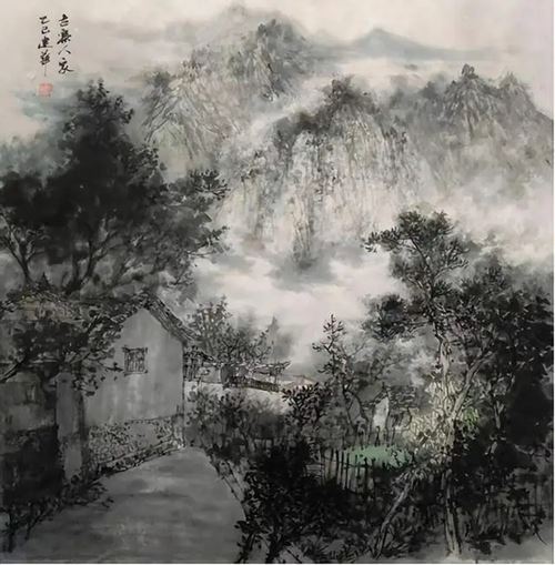 长沙市美协国画艺委会走进湘西龙山惹巴拉写生线上作品展(图19)