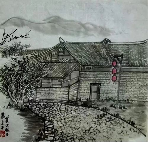 长沙市美协国画艺委会走进湘西龙山惹巴拉写生线上作品展(图34)